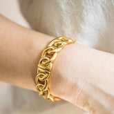Bracelete Glamour - Banhado a Ouro